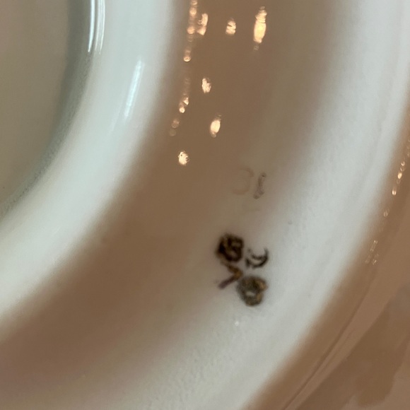 Vintage Theodore Haviland Gotham Gravy Sauce Boat with Attached Underplate - Picture 10 of 10